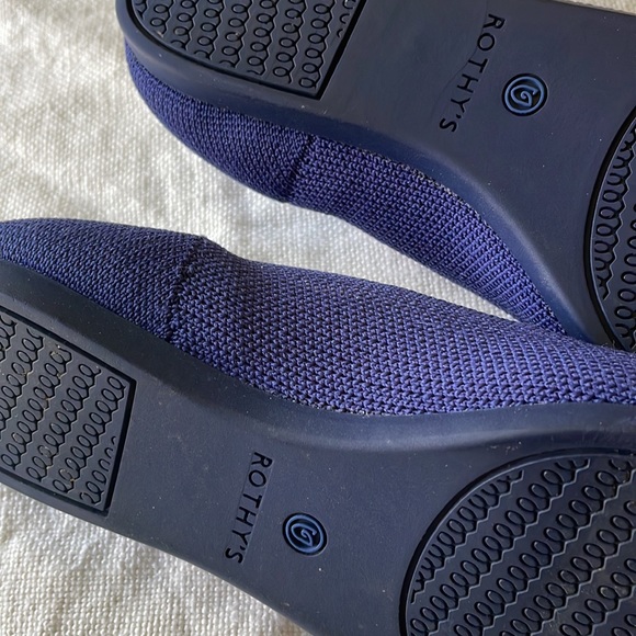 Blue Rothy’s flats. - Picture 3 of 3